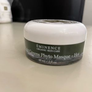 New only used once. Eminence Organics Eight Greens Phyto Masque- Hot